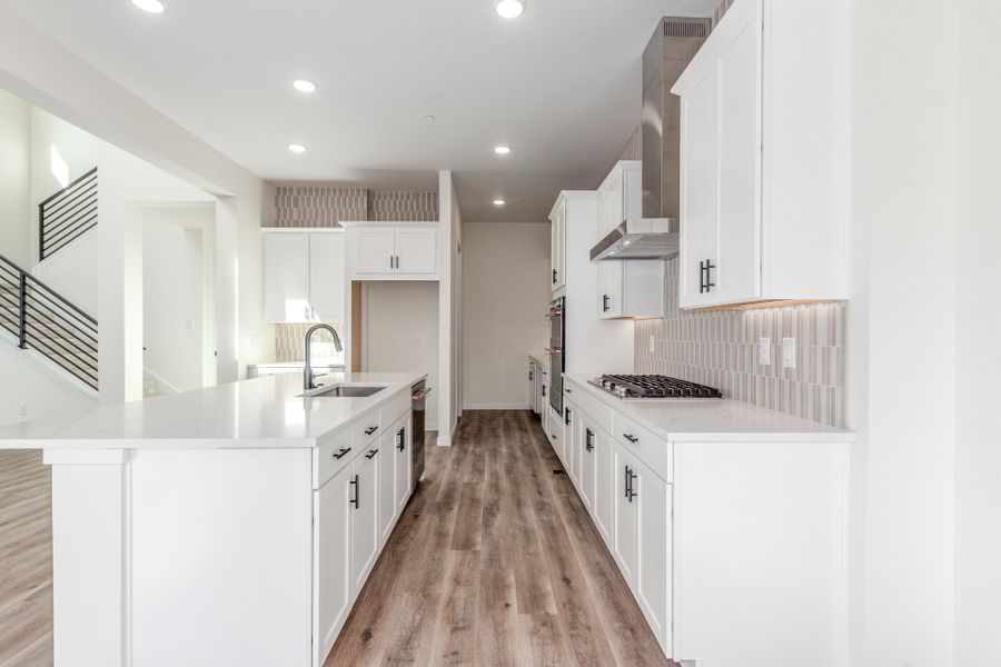 Furnished interior view inside a new home in Westerly, Erie (Image 6). Furnished interior view inside a new home in Westerly, Erie (Image 6).