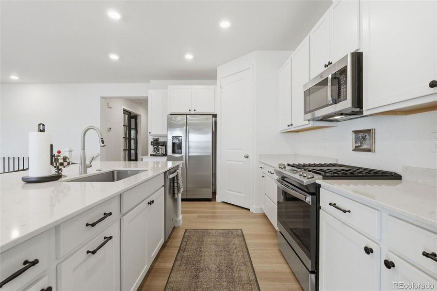 Furnished interior view inside a new home in Harvest Ridge, Aurora (Image 13).
