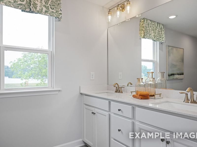 Representative furnished interior of a home built from the The Adalynn A by Davidson Homes LLC in Wellers Knoll, Lillington (Image 28).