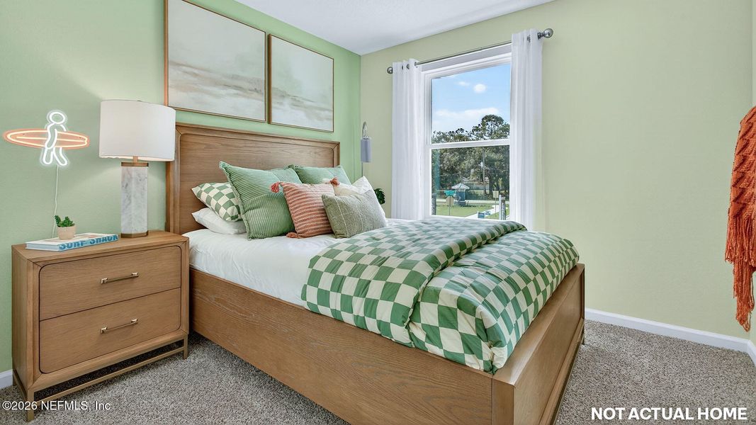 Furnished interior view inside a new home in Trout River, Jacksonville (Image 26).