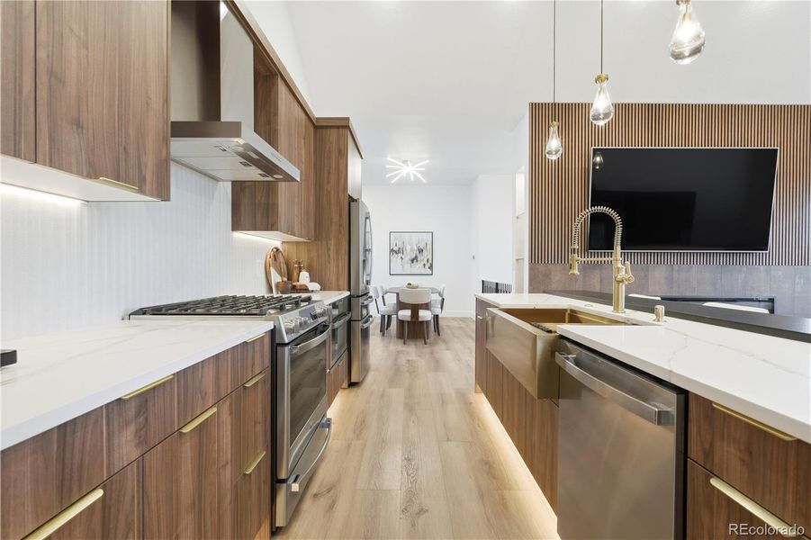 Furnished interior view inside a new home in , Idaho Springs (Image 15). Furnished interior view inside a new home in , Idaho Springs (Image 15).