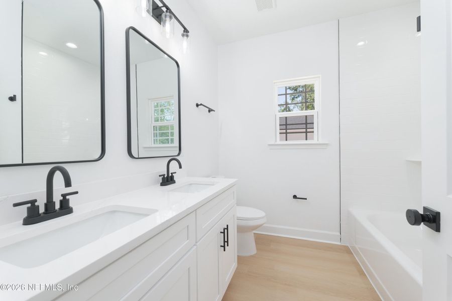 Furnished interior view inside a new home in , Sanderson (Image 8).