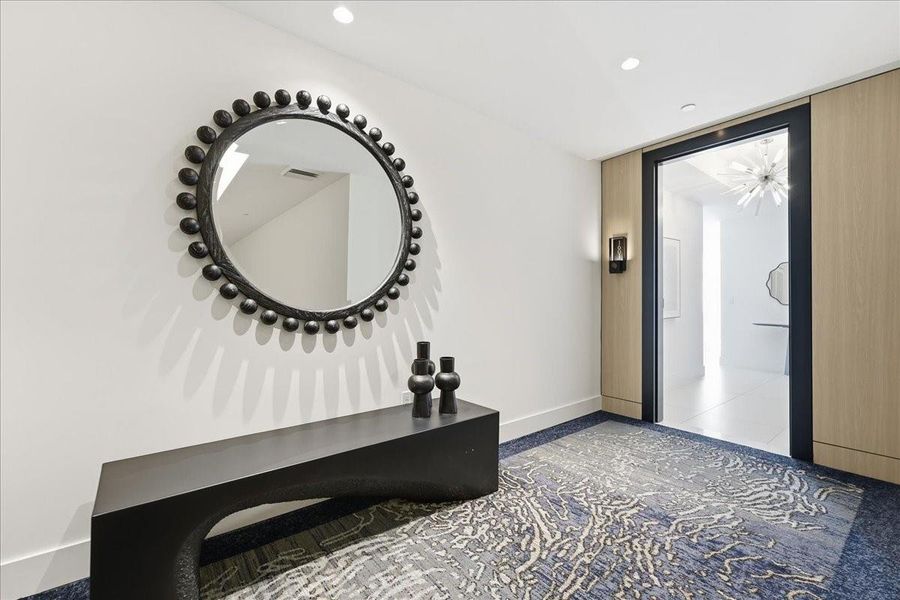 Furnished interior view inside a new home in , Fort Lauderdale (Image 13).