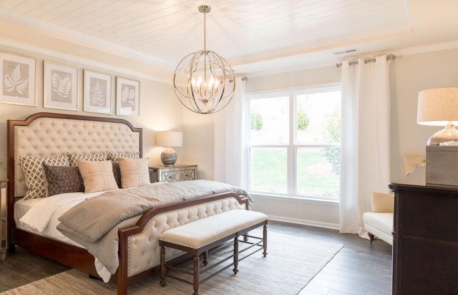 Representative furnished interior of a home built from the Vanderbilt by Pulte Homes in Everbrook, Angier (Image 12).