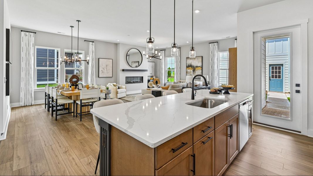 The Westport Plan by DRB Homes in Miller Farm - Kitchen The Westport Plan by DRB Homes in Miller Farm - Kitchen
