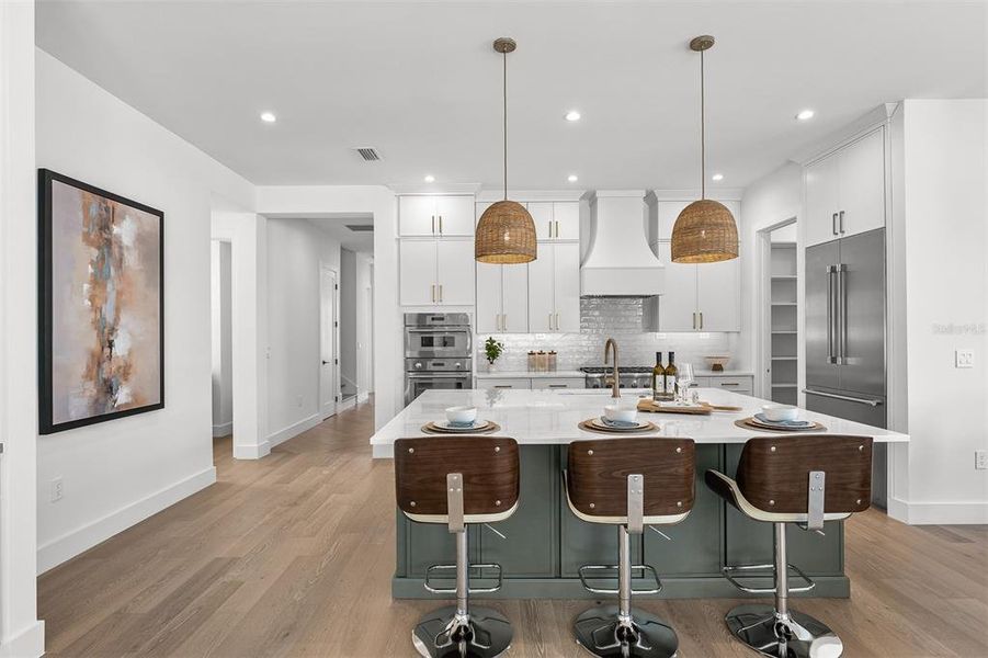 Furnished interior view inside a new home in , Winter Park (Image 35). Furnished interior view inside a new home in , Winter Park (Image 35).