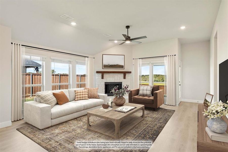 Furnished interior view inside a new home in Wildcat Ridge Phase 3, Godley (Image 10). Furnished interior view inside a new home in Wildcat Ridge Phase 3, Godley (Image 10).