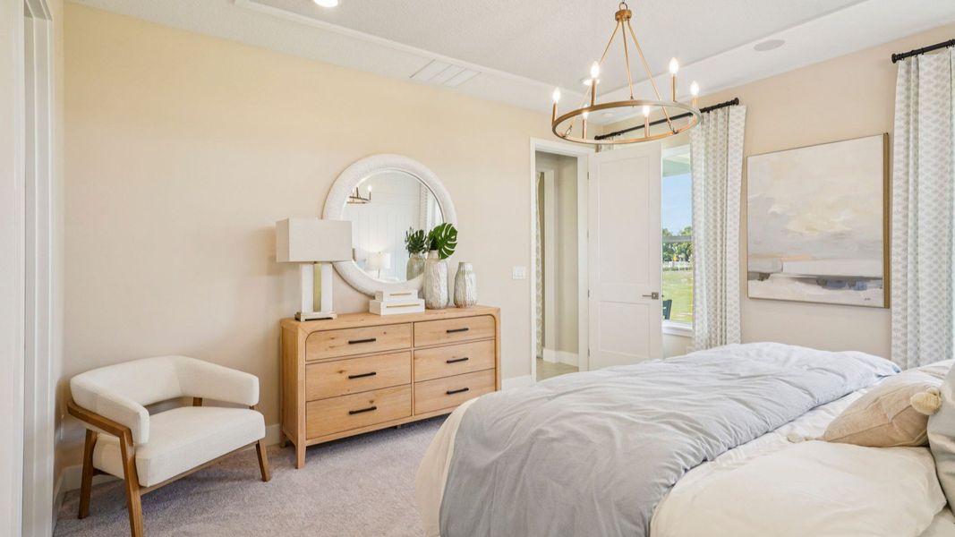 Representative furnished interior of a home built from the Marigold by DRB Homes in Haven at Diamond Springs, Jacksonville (Image 12). Representative furnished interior of a home built from the Marigold by DRB Homes in Haven at Diamond Springs, Jacksonville (Image 12).