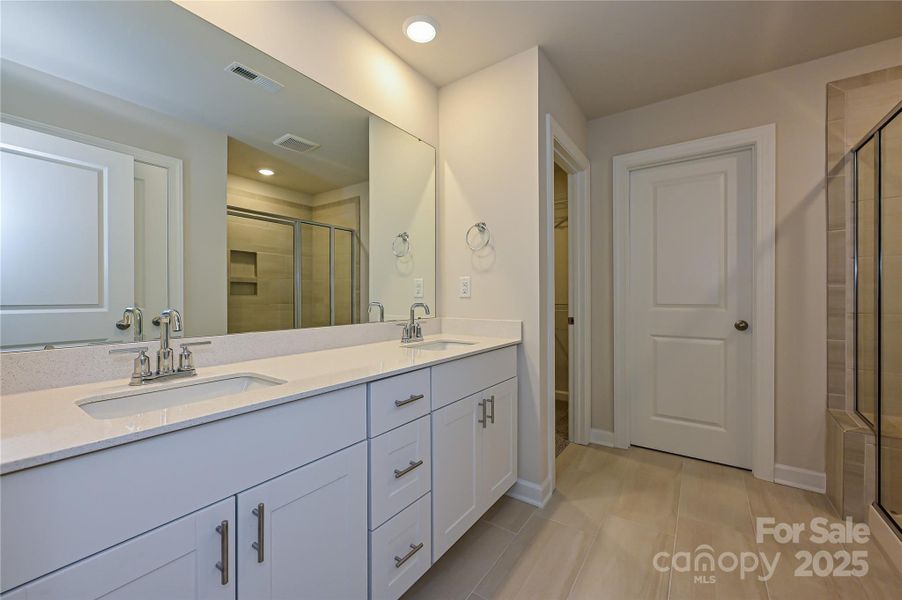 Furnished interior view inside a new home in Seattle Crossing, Shelby (Image 2).