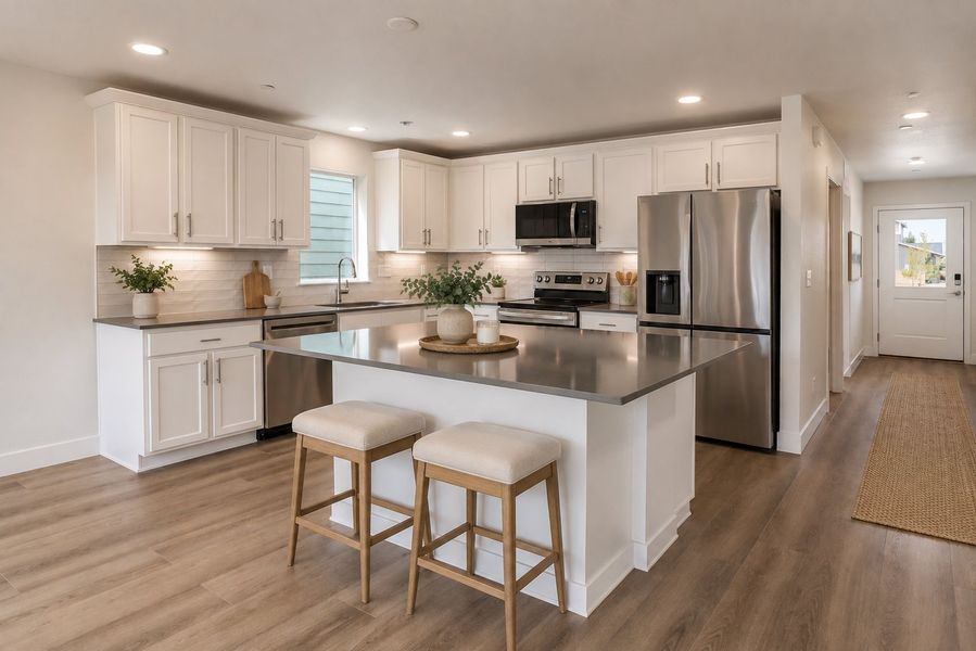 Furnished interior view inside a new home in Bloom, Fort Collins (Image 8).