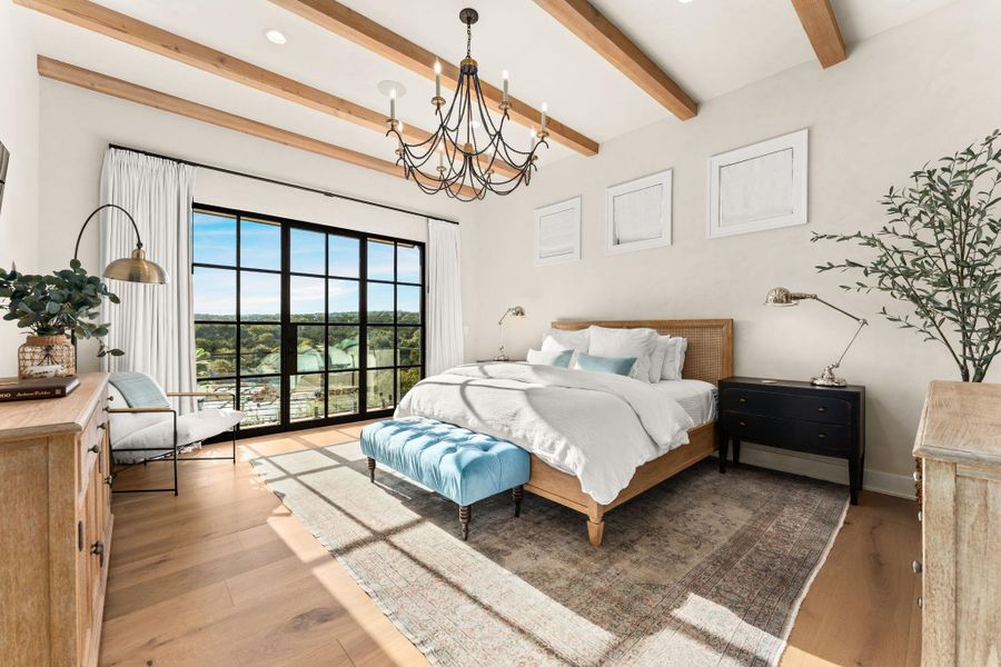 Furnished interior view inside a new home in , Austin (Image 39). Furnished interior view inside a new home in , Austin (Image 39).