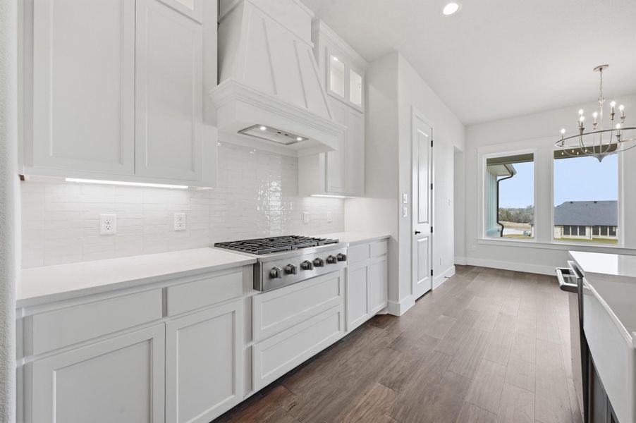 Furnished interior view inside a new home in Aledo Heights - Aledo ISD, Annetta (Image 13).