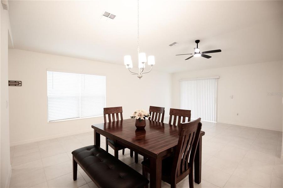 Furnished interior view inside a new home in , Leesburg (Image 8). Furnished interior view inside a new home in , Leesburg (Image 8).
