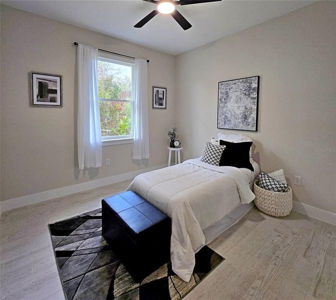 Furnished interior view inside a new home in , Sebring (Image 27). Furnished interior view inside a new home in , Sebring (Image 27).