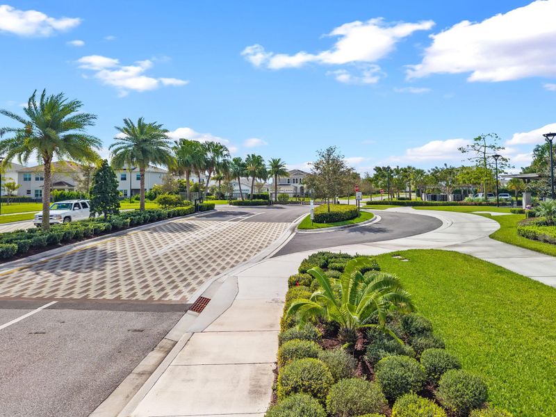 Community Entrance w/Gate