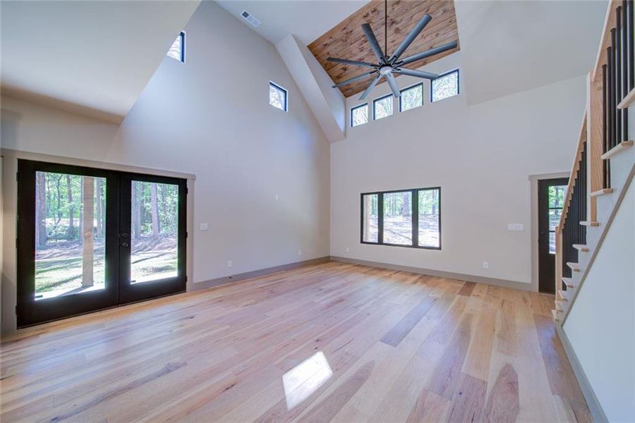 Spacious, unfurnished interior of a new home in , Dawsonville (Image 20).