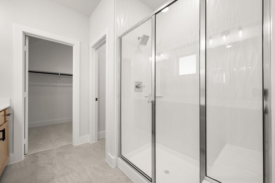 Spacious, unfurnished interior of a new home in Terrace Collection at Harvest, Argyle (Image 26).