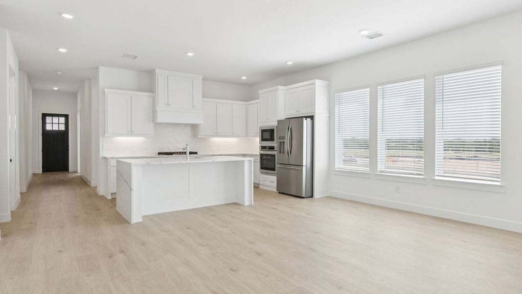 Representative furnished interior of a home built from the Elise by Normandy Homes in Rainwater Crossing, Celina (Image 8).