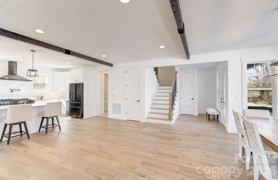 Furnished interior view inside a new home in , Mills River (Image 6).