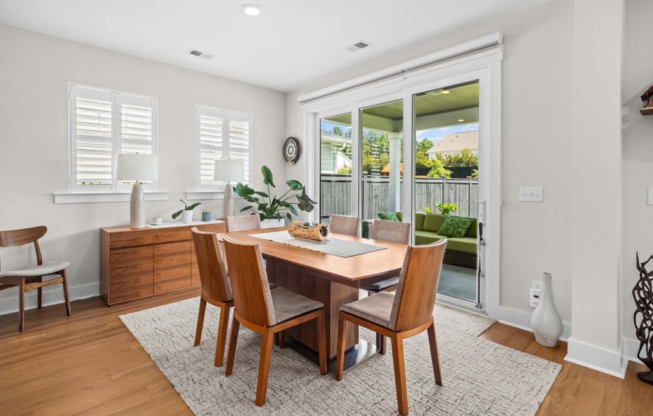 Furnished interior view inside a new home in , Summerville (Image 38).
