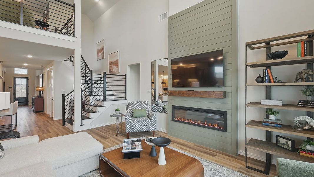 Model home photos of similar floorplans, not pictures of actual home.