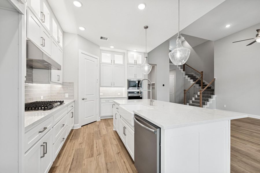 Furnished interior view inside a new home in Kresston, Magnolia (Image 4).