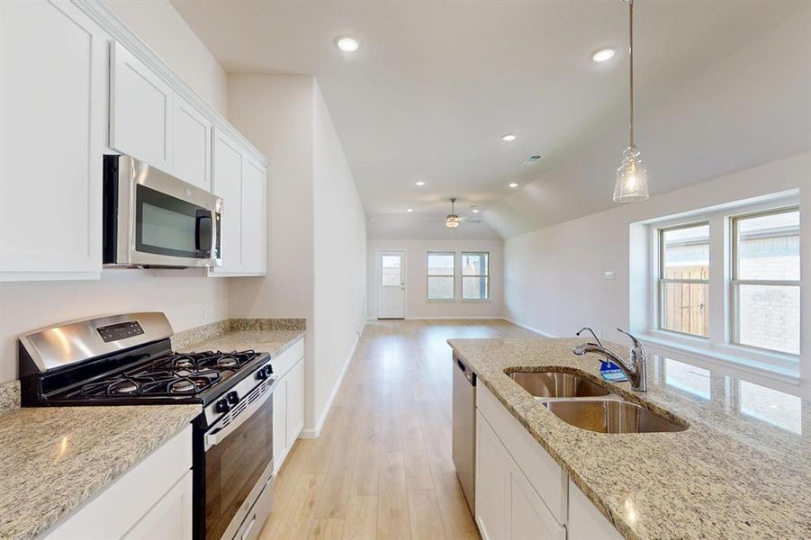 Furnished interior view inside a new home in Elevon, Lavon (Image 7). Furnished interior view inside a new home in Elevon, Lavon (Image 7).