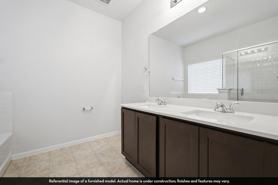 Furnished interior view inside a new home in Caney Mills, Conroe (Image 5). Furnished interior view inside a new home in Caney Mills, Conroe (Image 5).