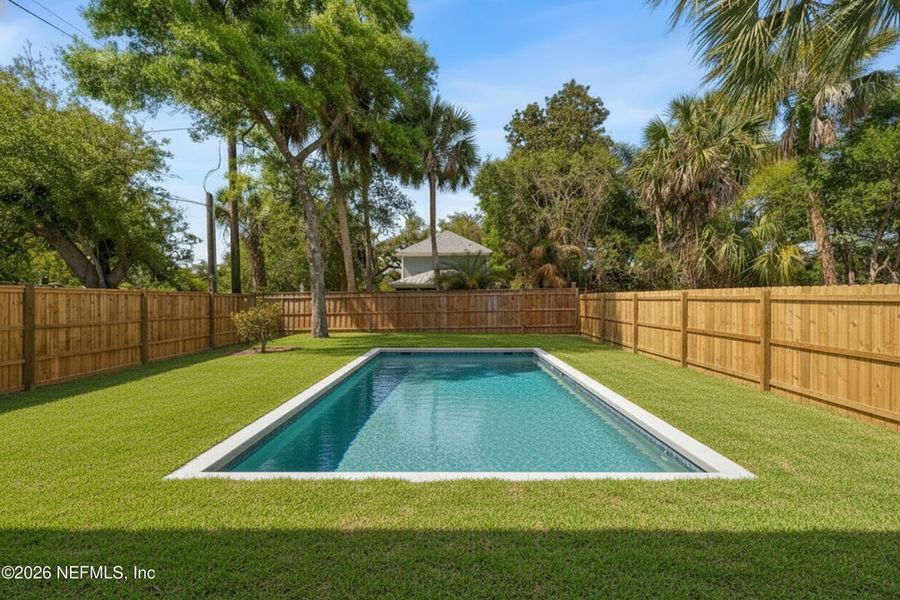 Exterior details and patio area of a home in , Atlantic Beach (Image 3).