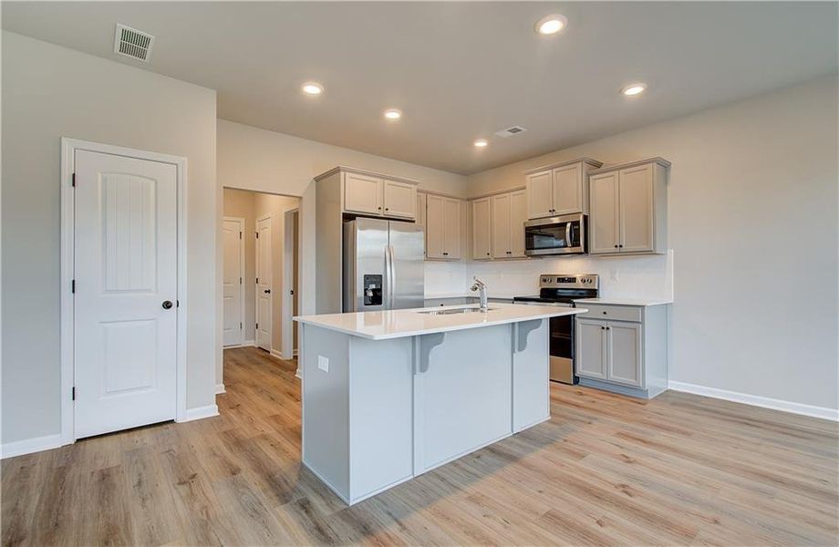 Furnished interior view inside a new home in Towne Center, Hampton (Image 8).