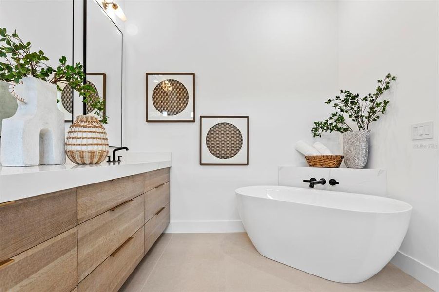 Furnished interior view inside a new home in , Sarasota (Image 4).