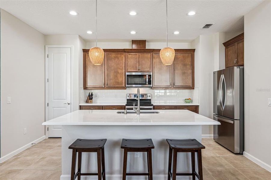 Furnished interior view inside a new home in , Daytona Beach (Image 11).