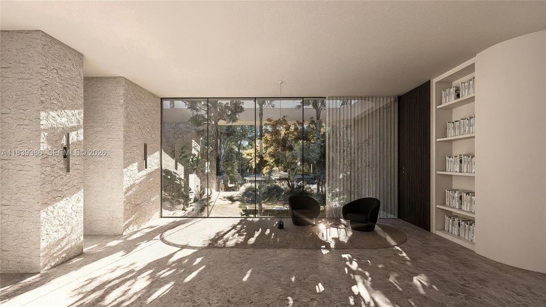 Furnished interior view inside a new home in , Southwest Ranches (Image 6).