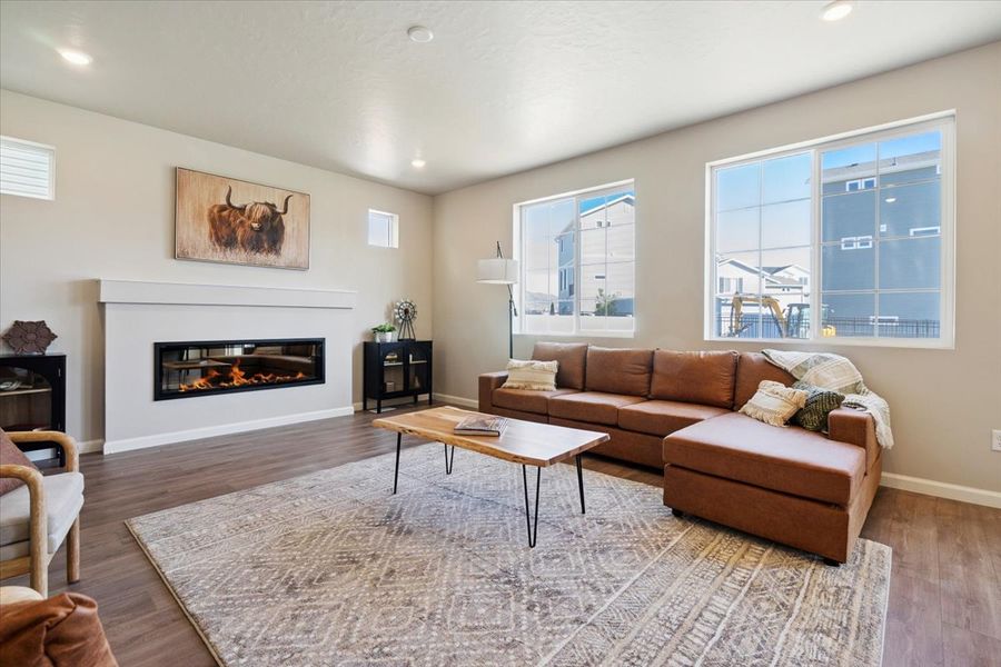 Furnished interior view inside a new home in Bradley Heights, Colorado Springs (Image 24).