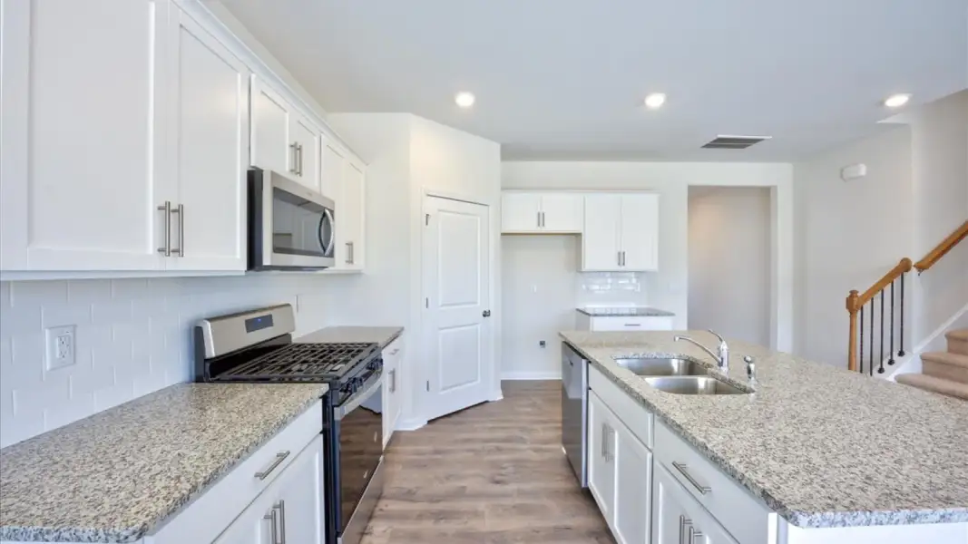 Furnished interior view inside a new home in Saddlebrook, Rocky Mount (Image 5).