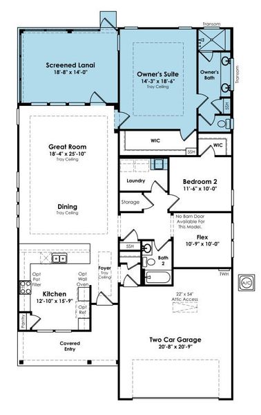 2D floor plan layout of this home in Cresswind at Spring Haven, Newnan, GA (Image 4). 2D floor plan layout of this home in Cresswind at Spring Haven, Newnan, GA (Image 4).