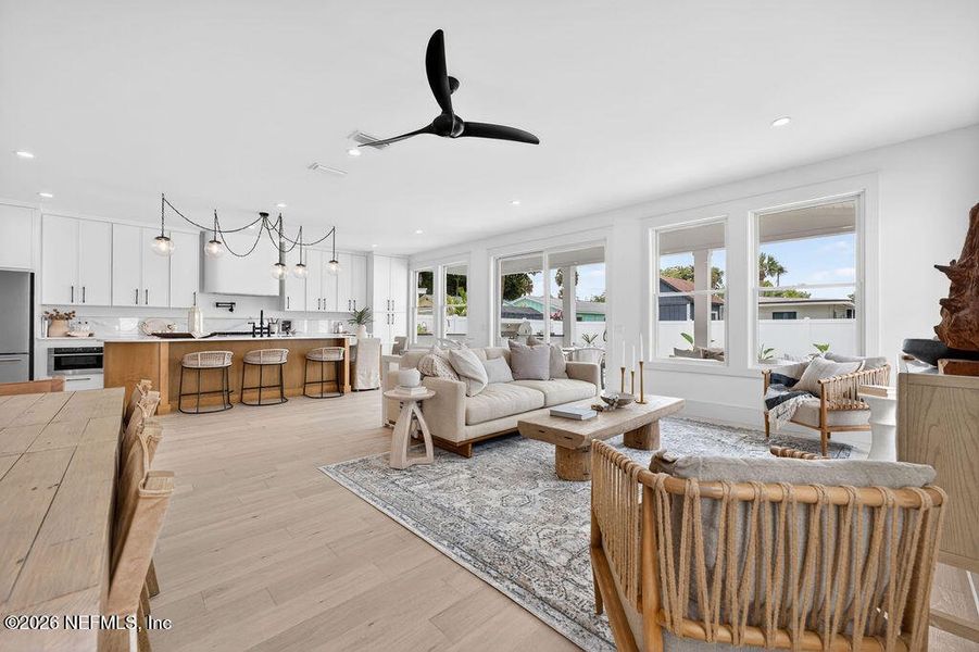 Furnished interior view inside a new home in , Neptune Beach (Image 15). Furnished interior view inside a new home in , Neptune Beach (Image 15).