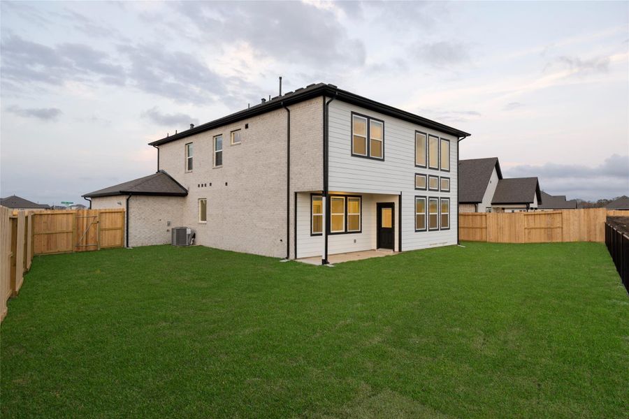 Exterior details and patio area of a home in , Manvel (Image 4). Exterior details and patio area of a home in , Manvel (Image 4).