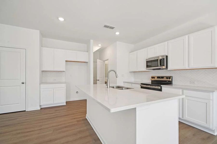 Kitchen featuring Timeless Collection Finishes