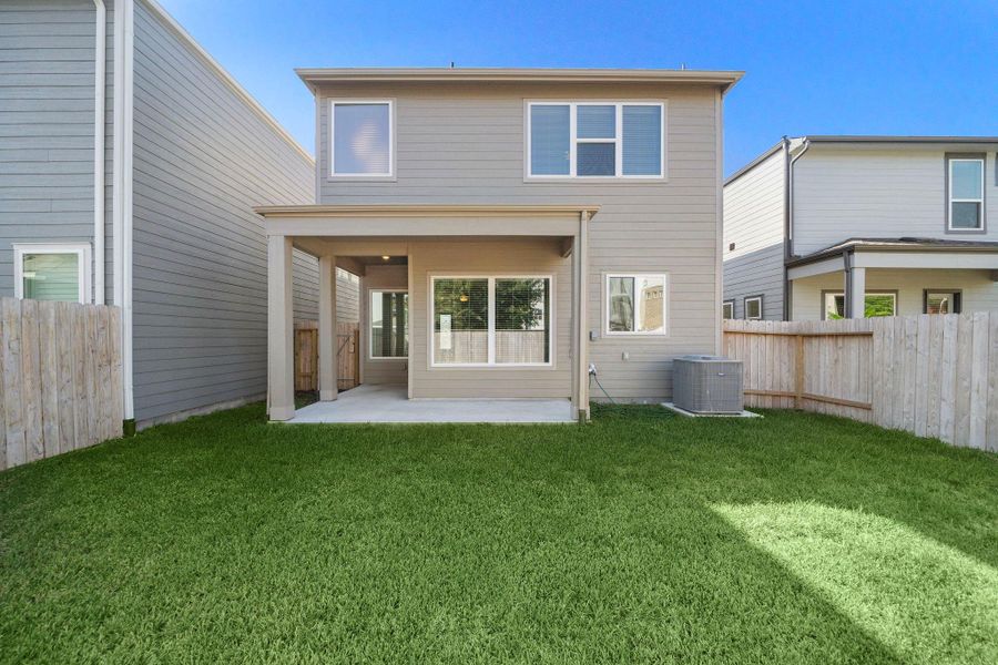 With plenty of room for a garden or play area, the possibilities for customization are endless.