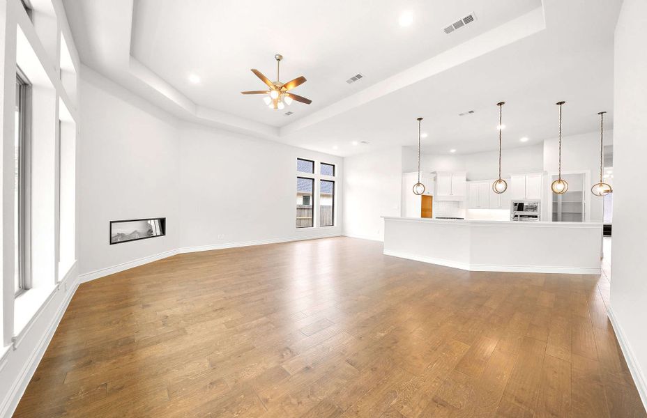 Spacious, unfurnished interior of a new home in Audubon 60′, Magnolia (Image 33).