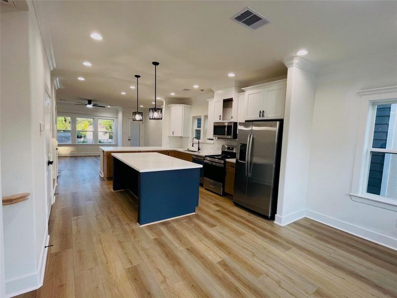 Furnished interior view inside a new home in , Houston (Image 15).
