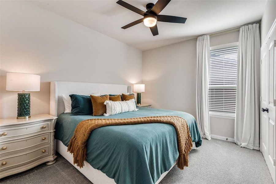 Furnished interior view inside a new home in , Haslet (Image 16).
