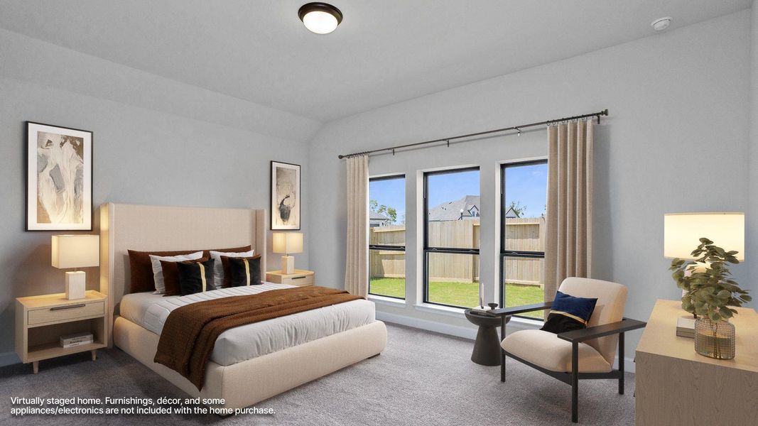 Furnished interior view inside a new home in Riceland, Mont Belvieu (Image 10).