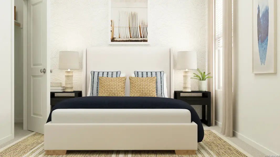 Furnished interior view inside a new home in Juniper Ranch, Spring Branch (Image 35).