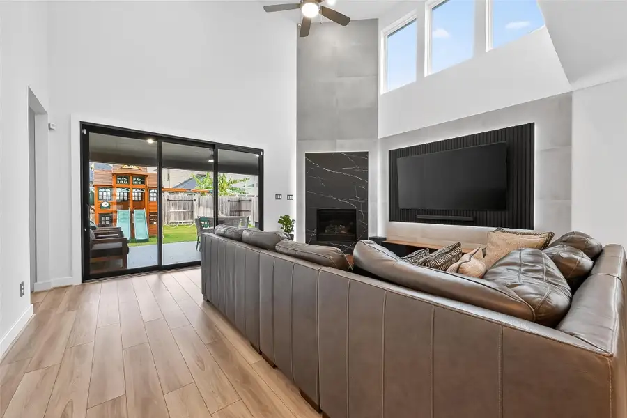 Furnished interior view inside a new home in Avalon at Cypress, Cypress (Image 17).