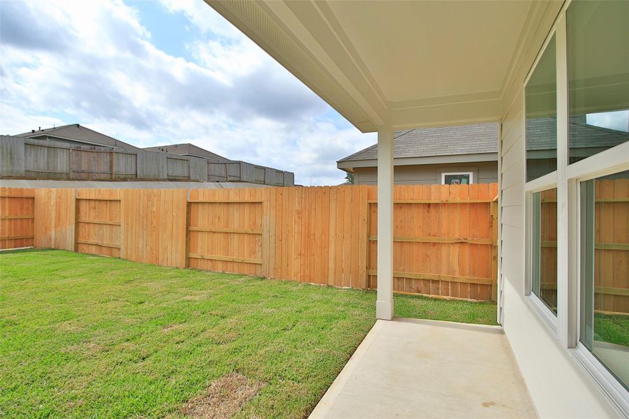Exterior details and patio area of a home in Mostyn Springs, Magnolia (Image 20). Exterior details and patio area of a home in Mostyn Springs, Magnolia (Image 20).