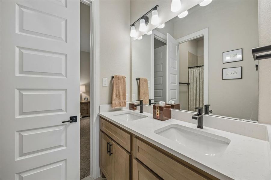 Furnished interior view inside a new home in , Mansfield (Image 23).