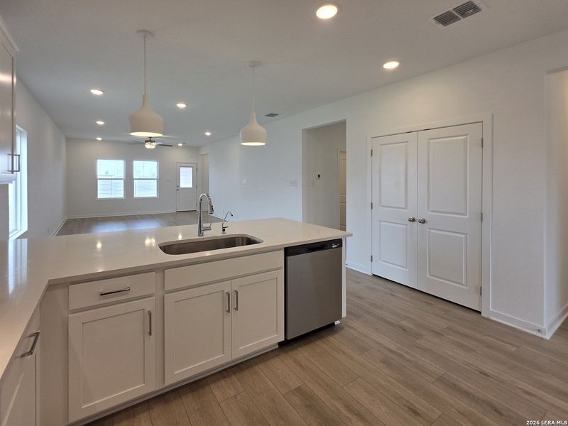 Furnished interior view inside a new home in Saddlebrook Ranch, Schertz (Image 10).