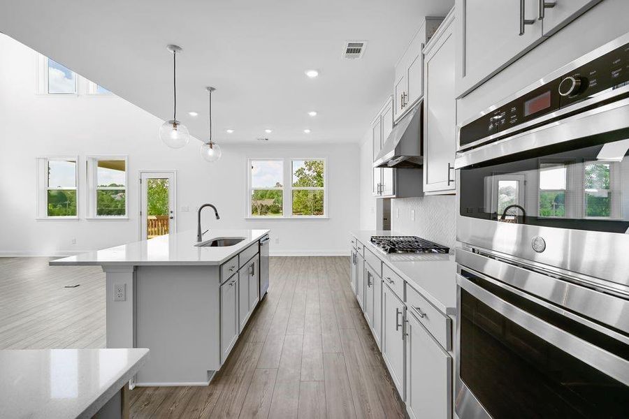 Furnished interior view inside a new home in Stratford Hills, Ball Ground (Image 5).